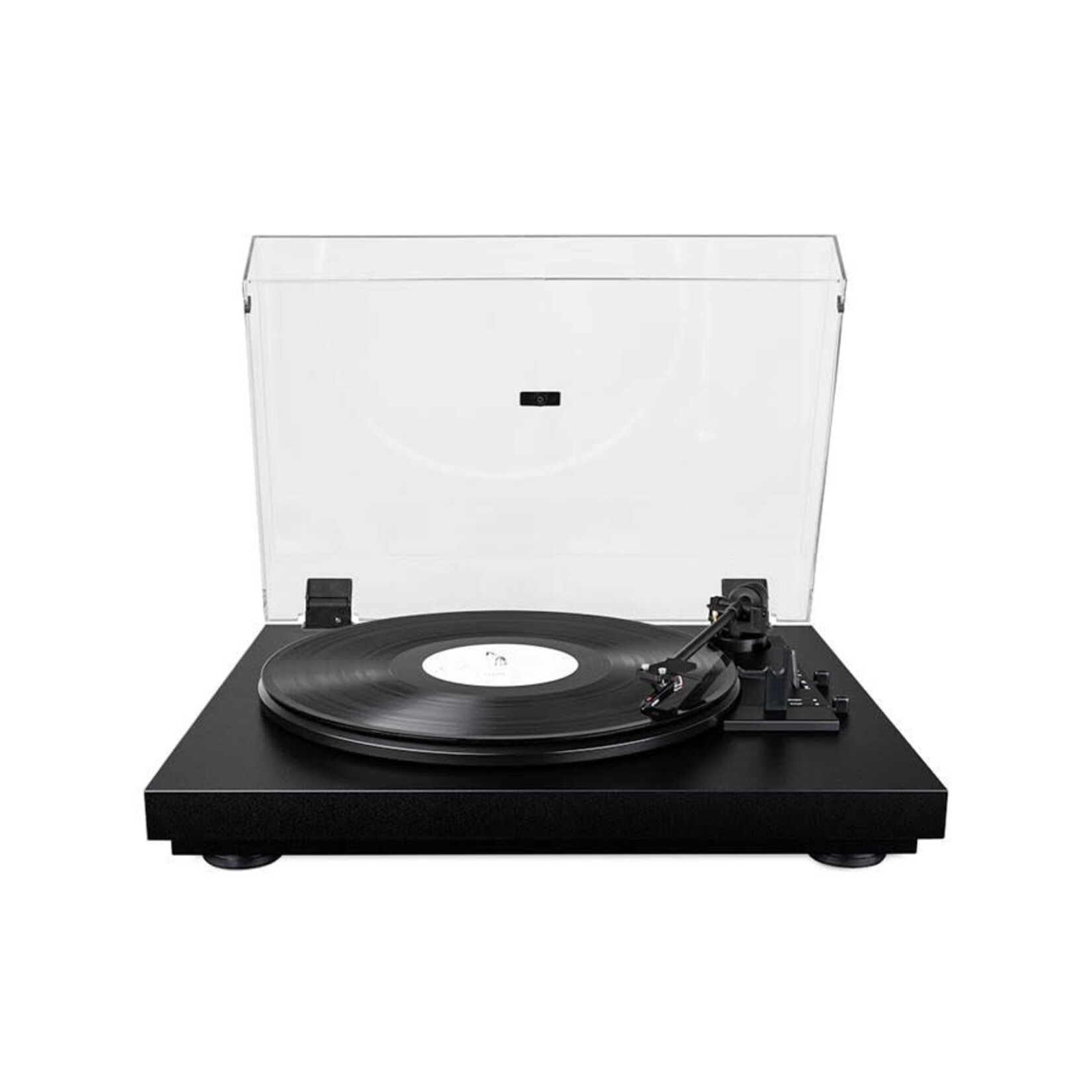Project Project Automat A1 Turntable - Factory installed and aligned Ortofon OM10 cartridge Built in, switchable phono preamp 8.3” aluminum low-mass tonearm