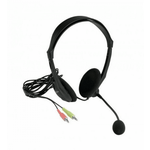 Xtech Xtech Headset Stereo with Boom Mic Volume Control - Black