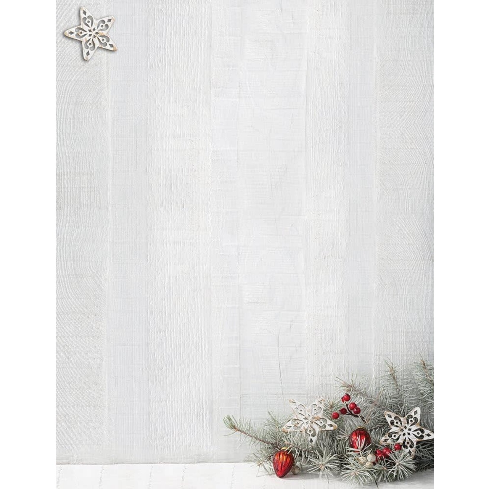 Great Papers! Woodsy Pine Letterhead, 25 Count, 11" x 8.5" (2017009)