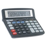 Victor Technology CALCULATOR-DESKTOP SOLAR/BATTERY 12 DIGIT COST/SELL VICTOR 9700