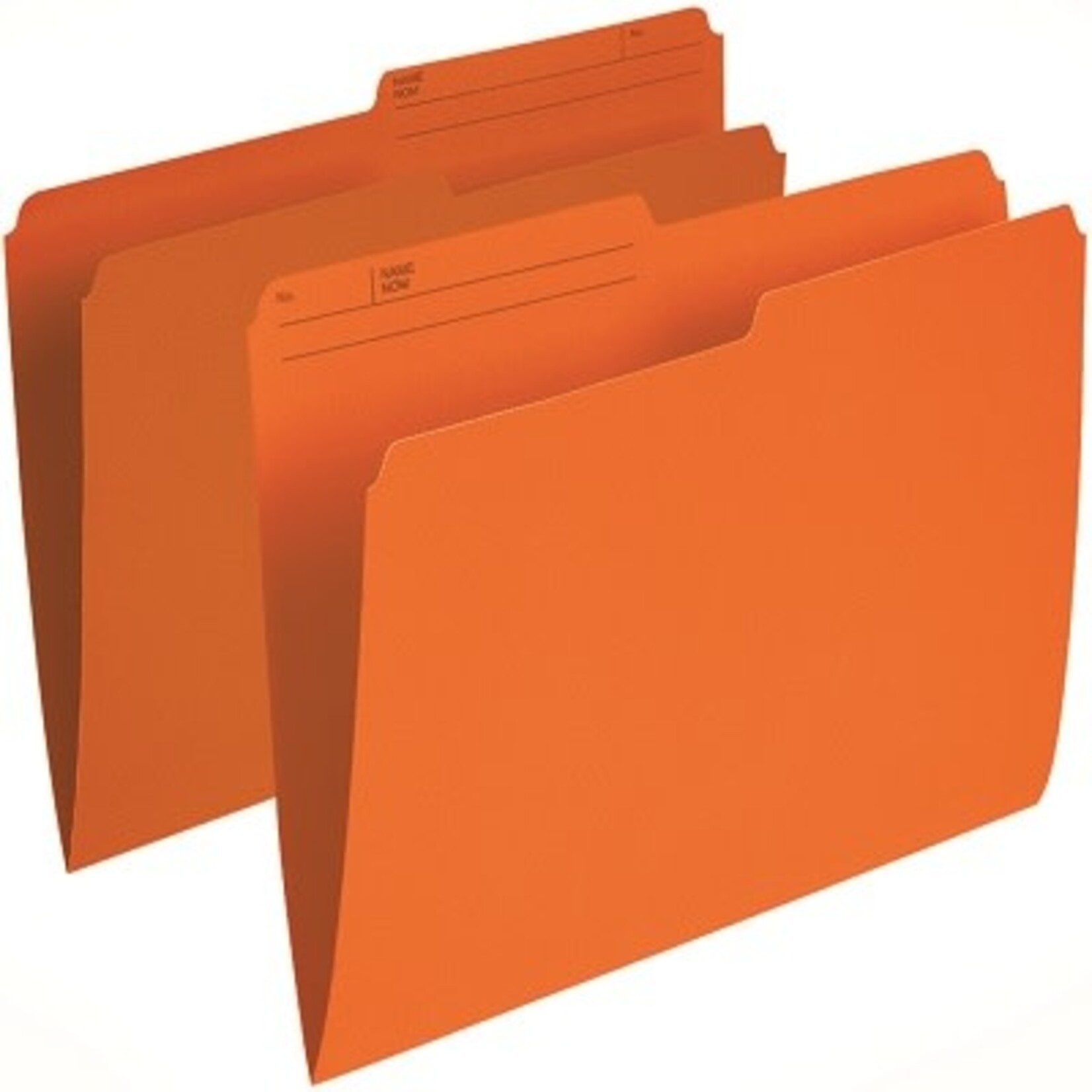 Pendaflex FILE FOLDER-LETTER 10.5 POINT REVERSIBLE, ORANGE -R415 ORG