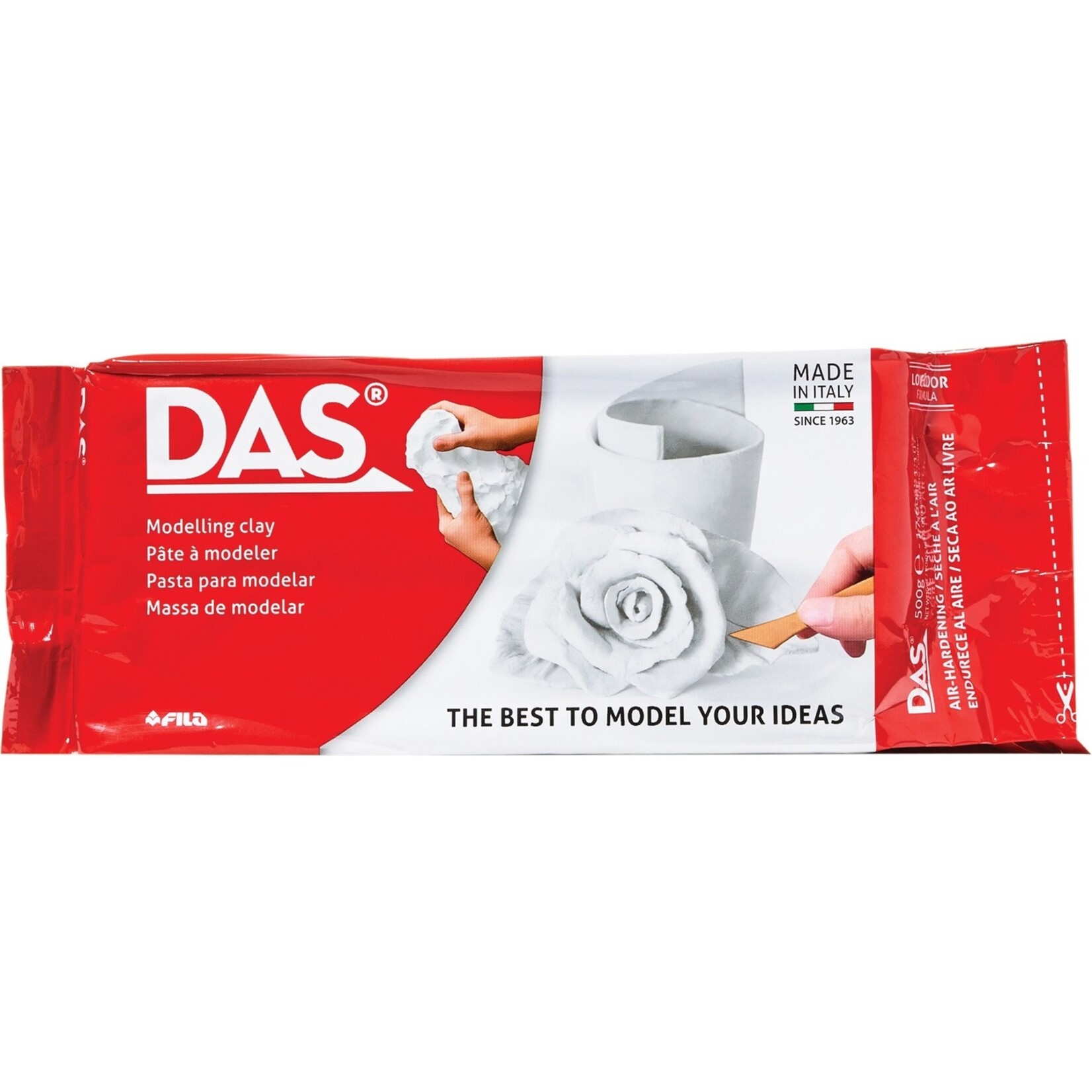 MODELING CLAY-DAS AIR HARDENING 500G. WHITE