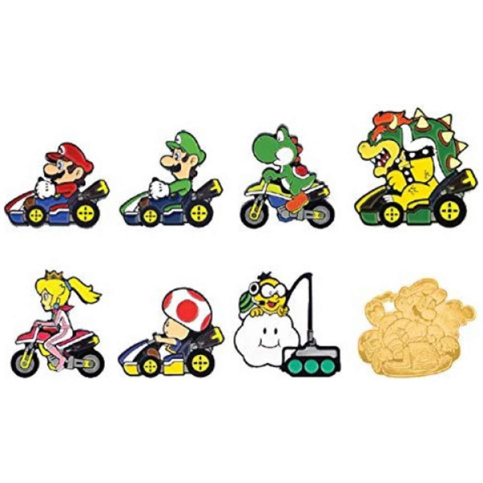 Mario Kart Collector Pin Blind Box