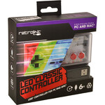 Retro-Bit Nes Wired PC/Mac Blue/Red/Grn Led USB Controller