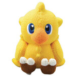 Knitted Chocobo Final Fantasy Plush