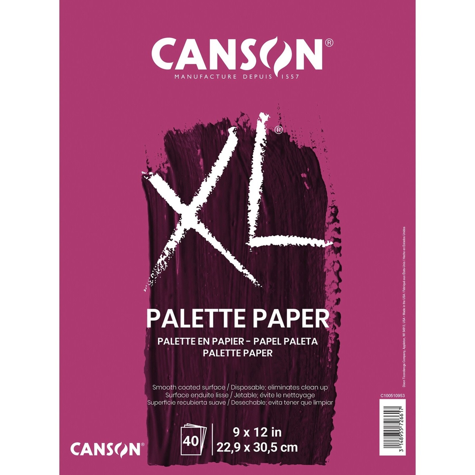 Canson XL Palette Paper Pad, 9" x 12"