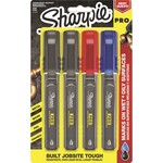 Sharpie Sharpie PRO Permanent Markers - Fine Point - 4 Pack