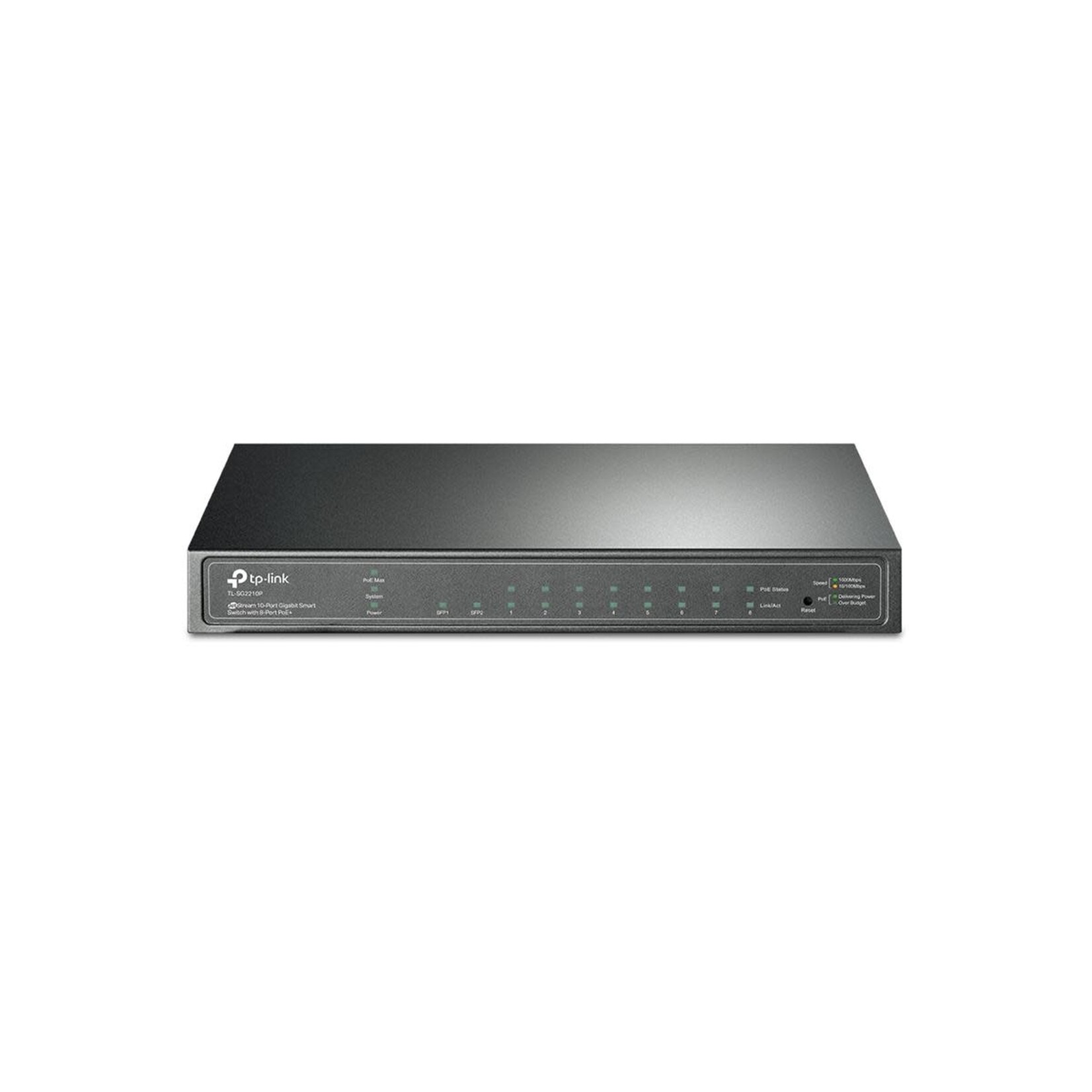 TP-Link TP-Link JetStream 8-Port Gigabit Smart PoE+ Switch with 2 SFP Slots
