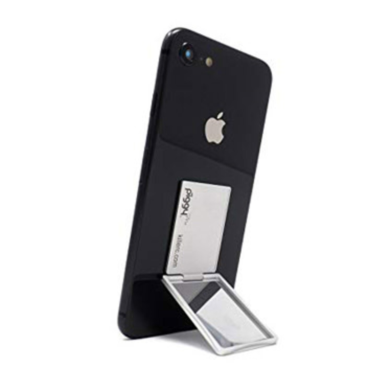 Killer Concepts Smart Phone Flip Stand Multiple Angles with Concealed Miror – Magnetic Mount Compatible – Silver – Single