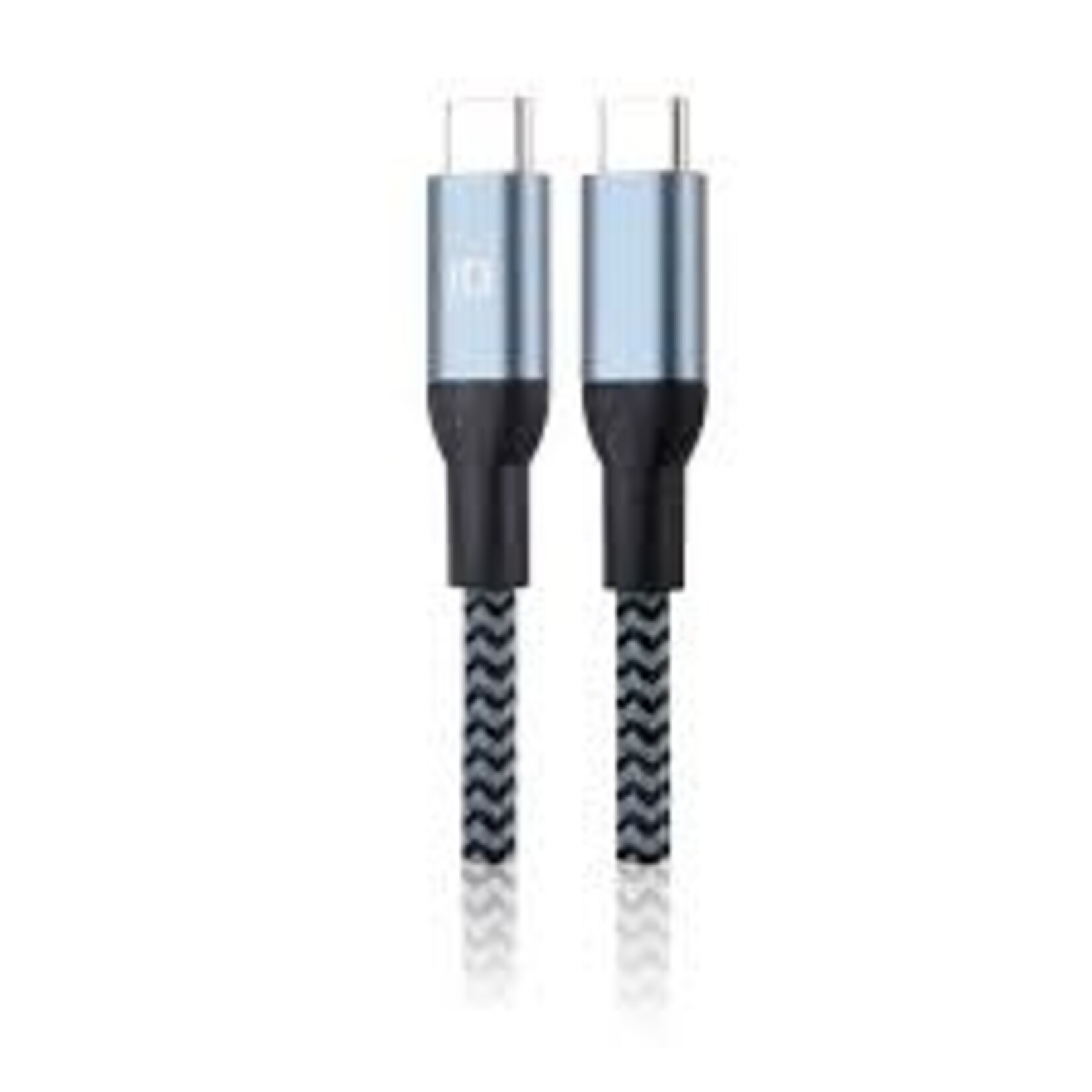 iQ iQ USB Type-C to Type-C Cable, 6ft/1.98m, Braided