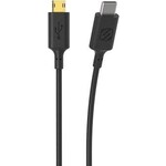 Scosche Scosche Charge & Sync USB-C to Micro USB Cable 3ft Black StrikeLINE