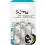 Nite Ize Nite Ize - S-Biner Dual Carabiner - Stainless - 2 Pack