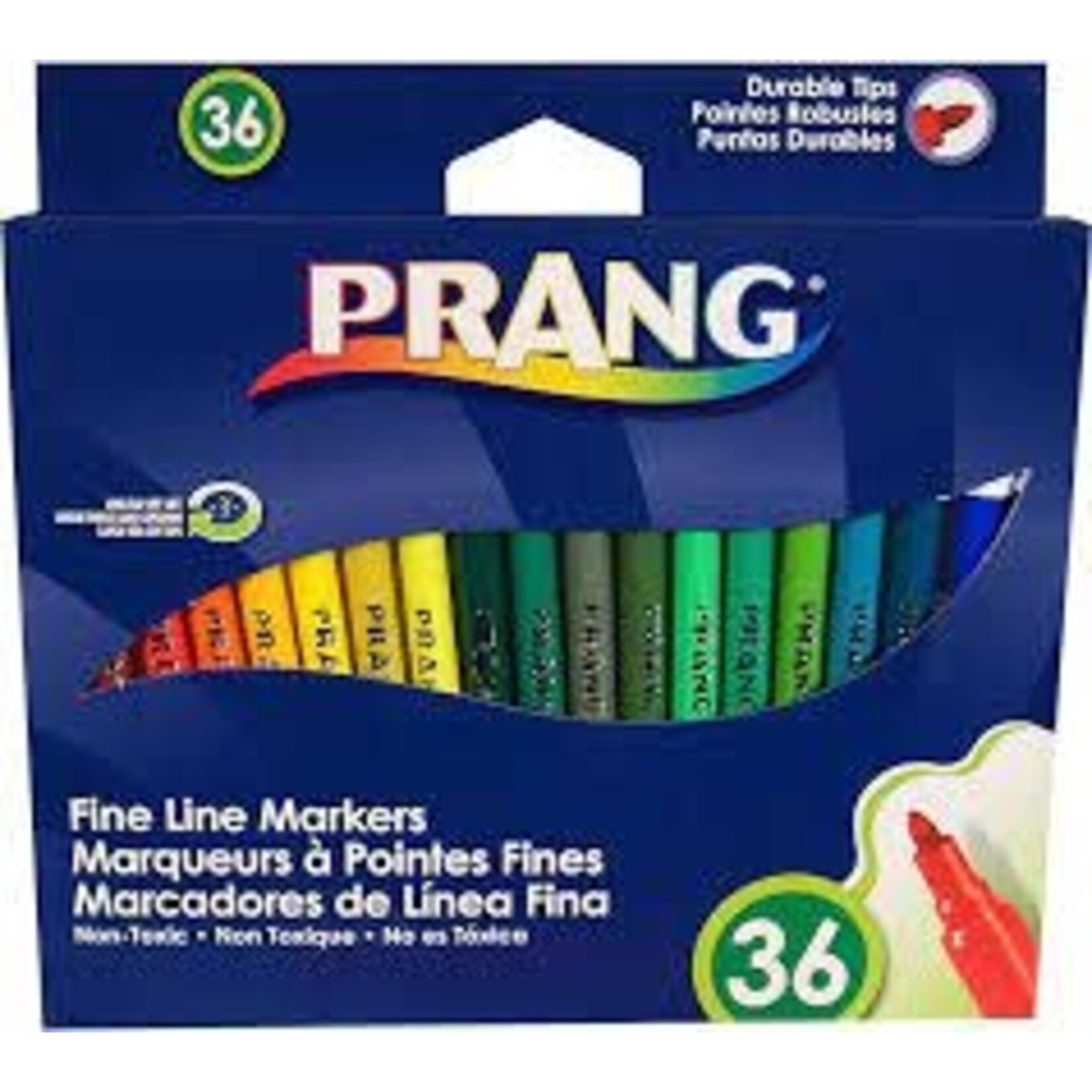 Prang Prang - Durable tips - fine line markers