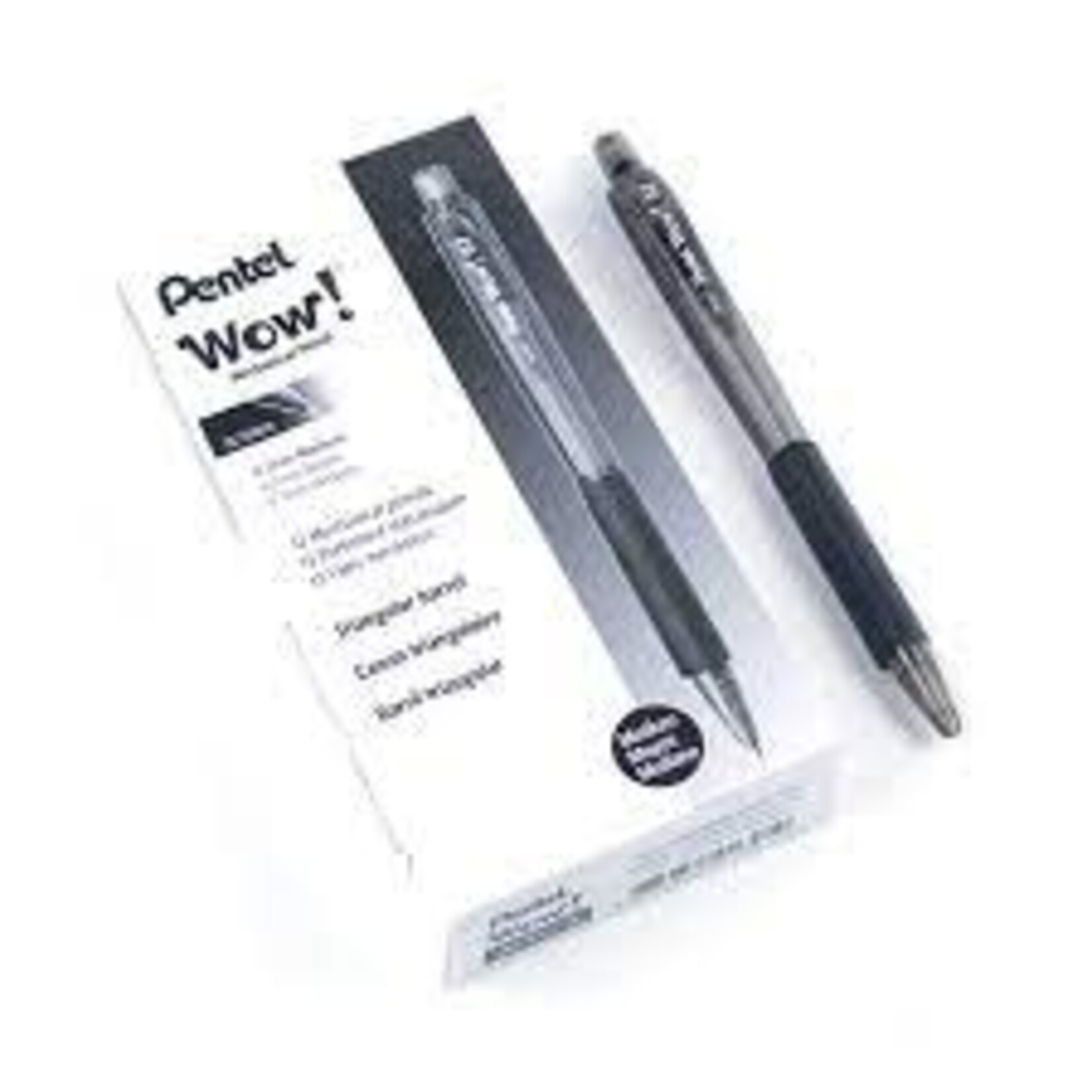 Pentel PENCIL-MECHANICAL WOW! 0.7MM BLACK