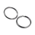 Acme United KEY RINGS-1.25'' SPLIT, CHROME 10/PACK