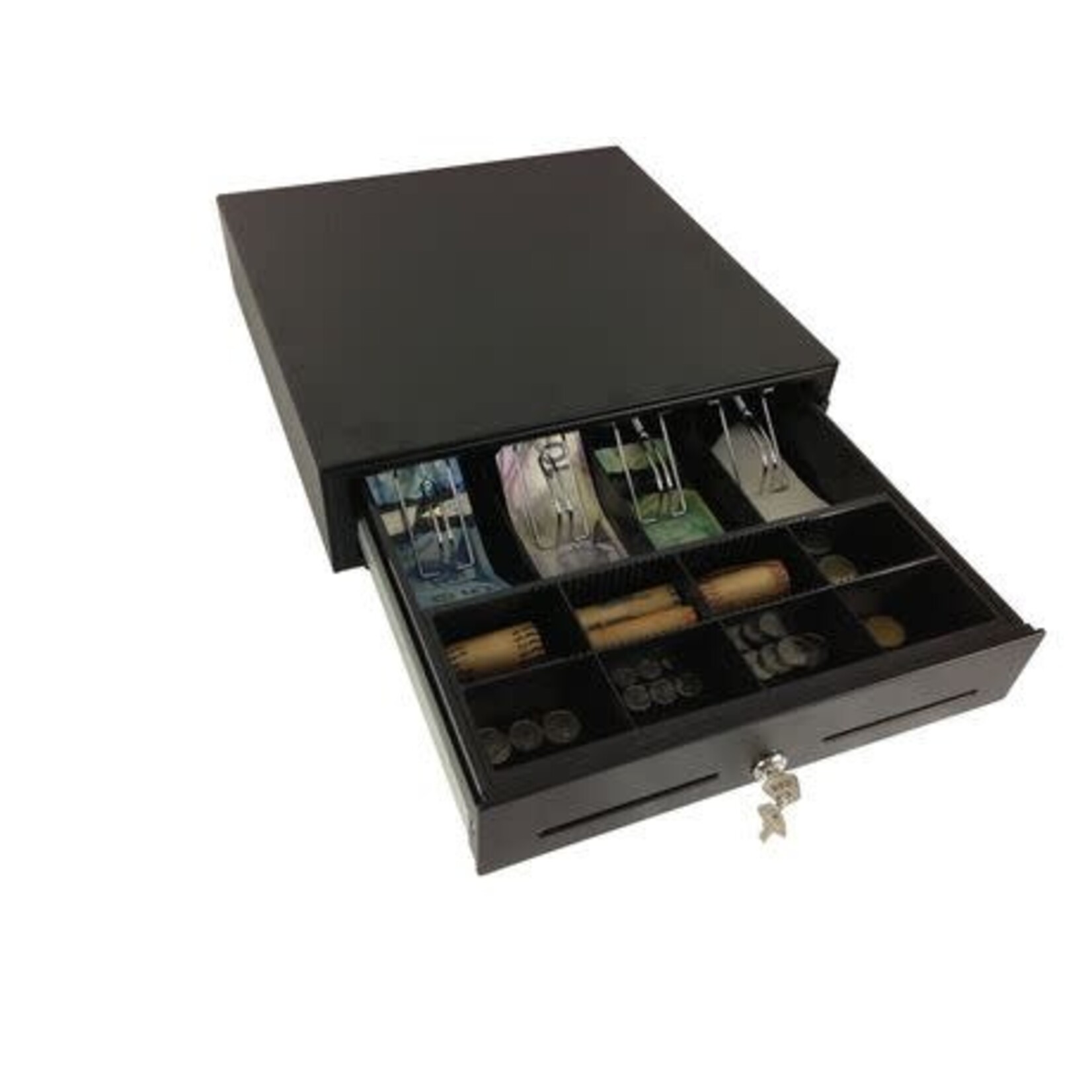 Royal Sovereign CASH DRAWER-MANUAL, 4 BILL/ 8 COIN, BLACK