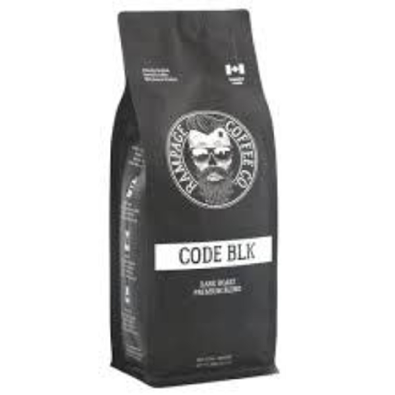 Rampage Coffee Co. Rampage Coffee, CODE BLK, 340g Ground