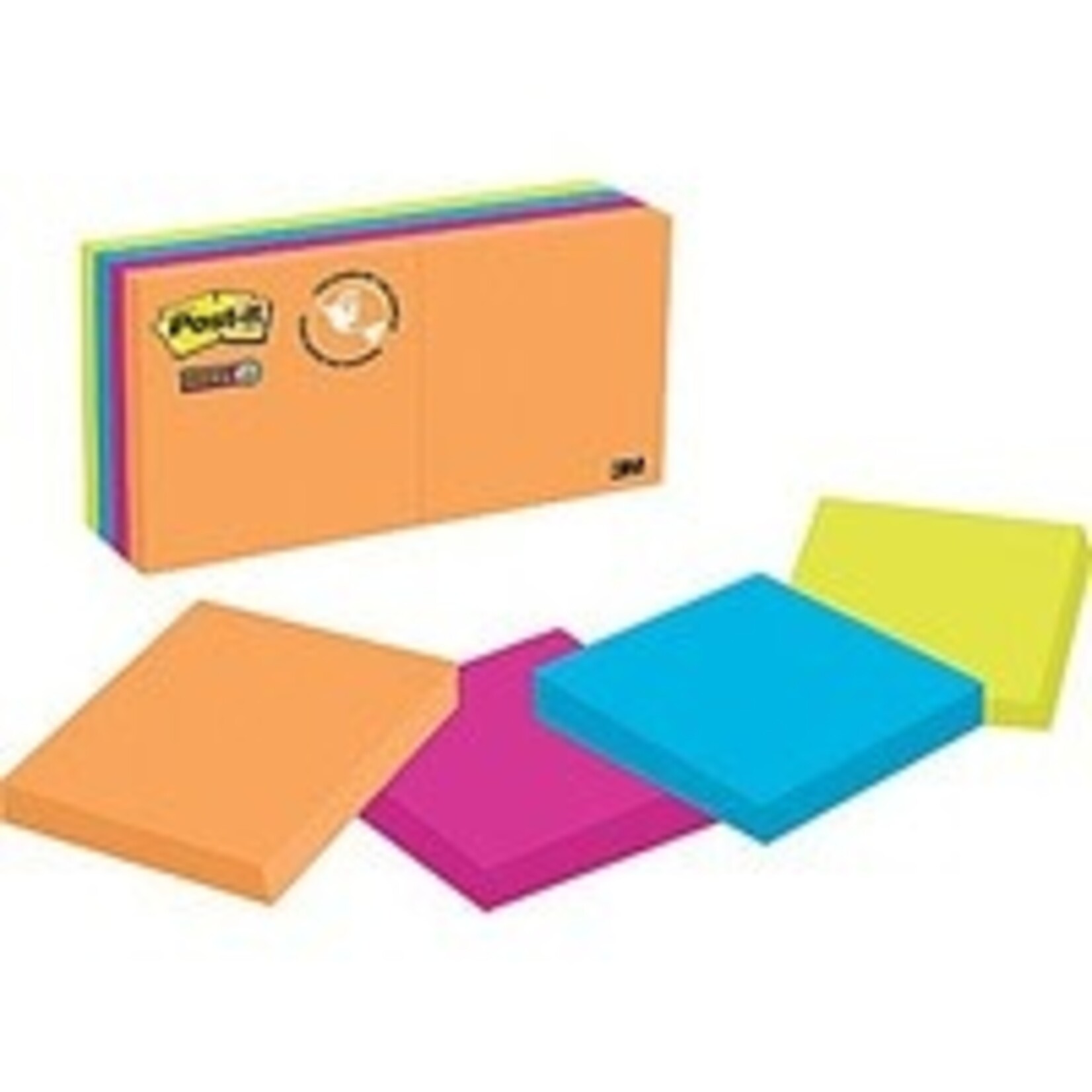 Post-it NOTES-POST-IT, SUPER STICKY 2X2 ENERGY BOOST