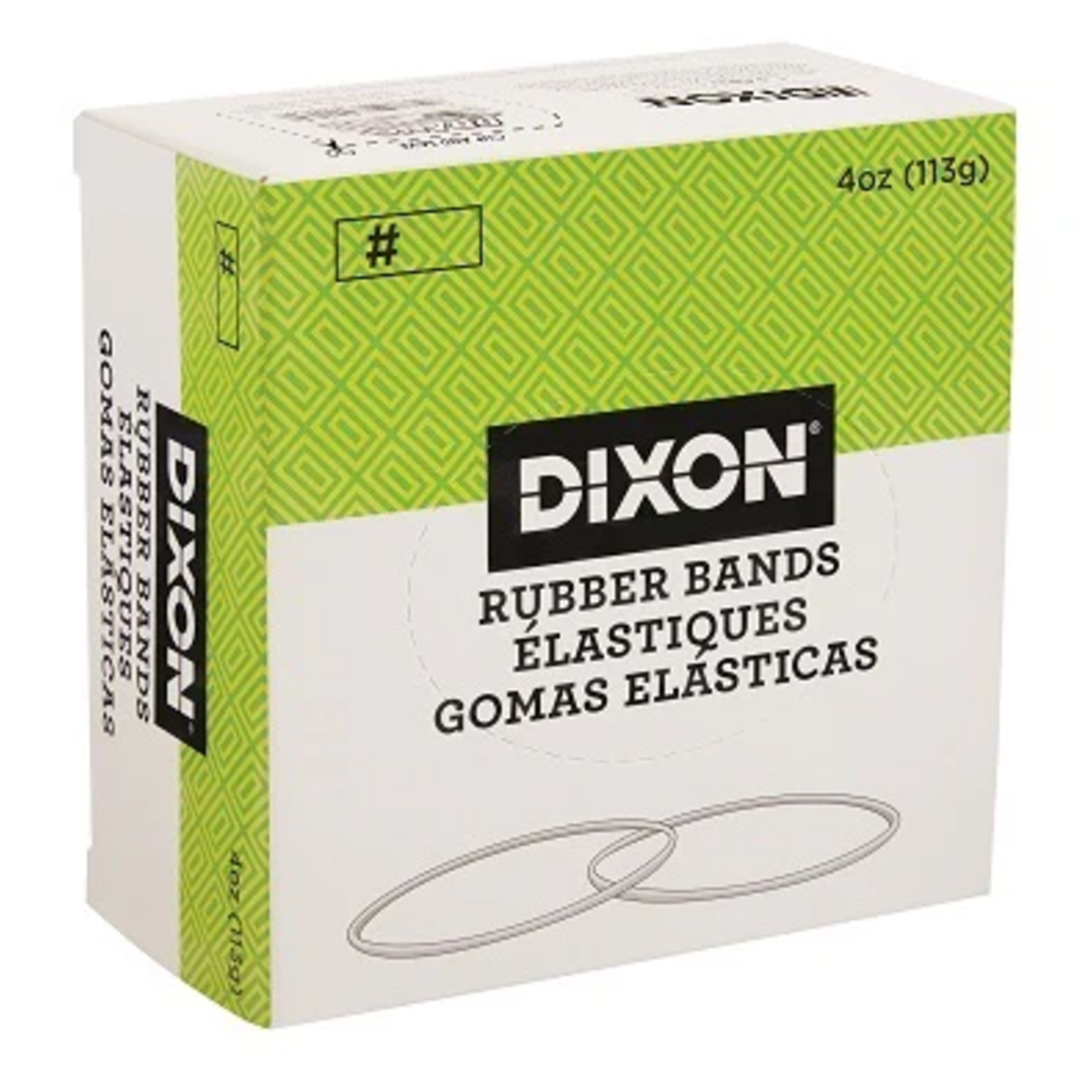 Dixon RUBBER BANDS-1/4 LB. BOX #32  1/8X3