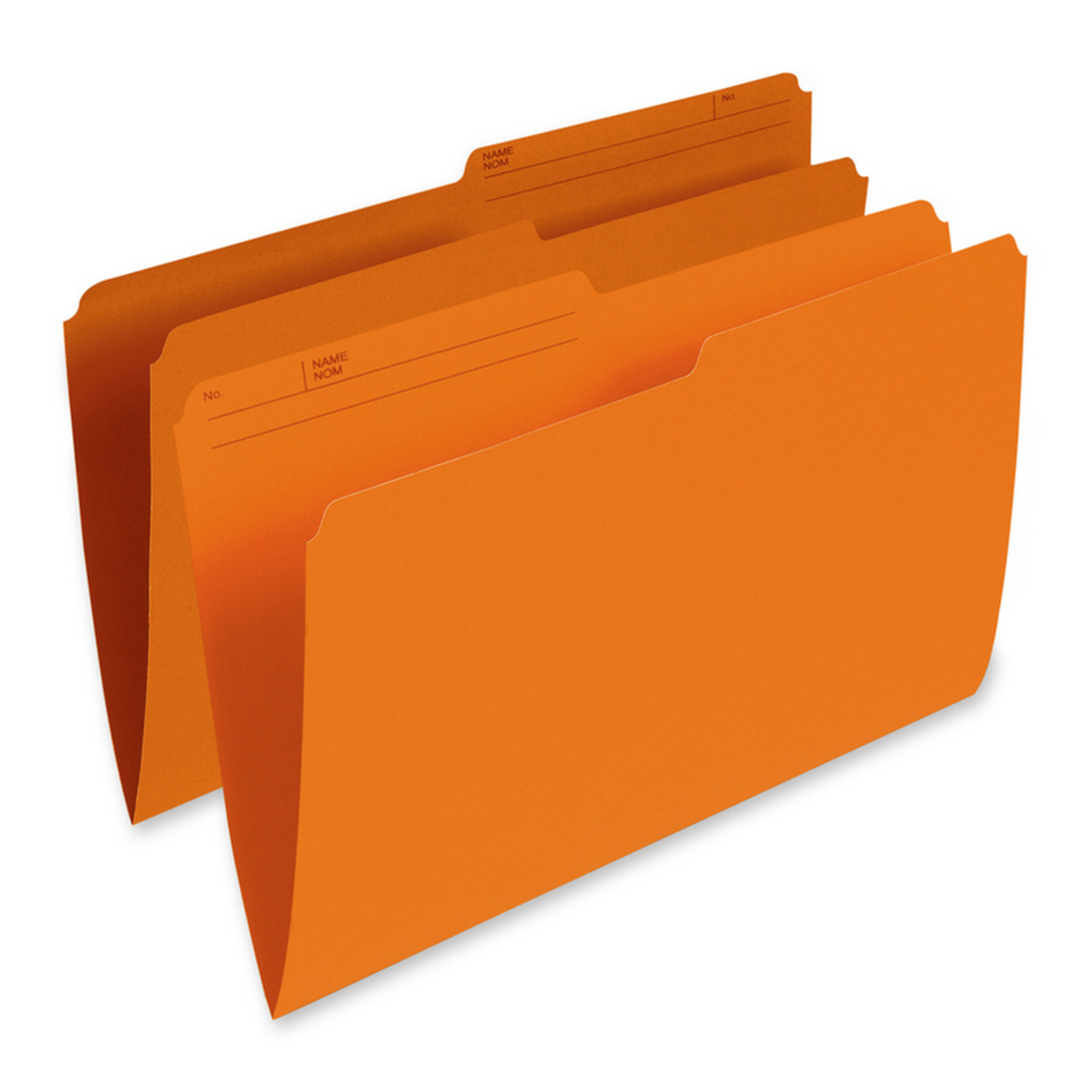 Pendaflex FILE FOLDER-LEGAL 10.5 POINT REVERSIBLE, ORANGE -R615 ORG