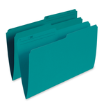 Pendaflex FILE FOLDER-LEGAL 10.5 POINT REVERSIBLE, TEAL -R615 TEA