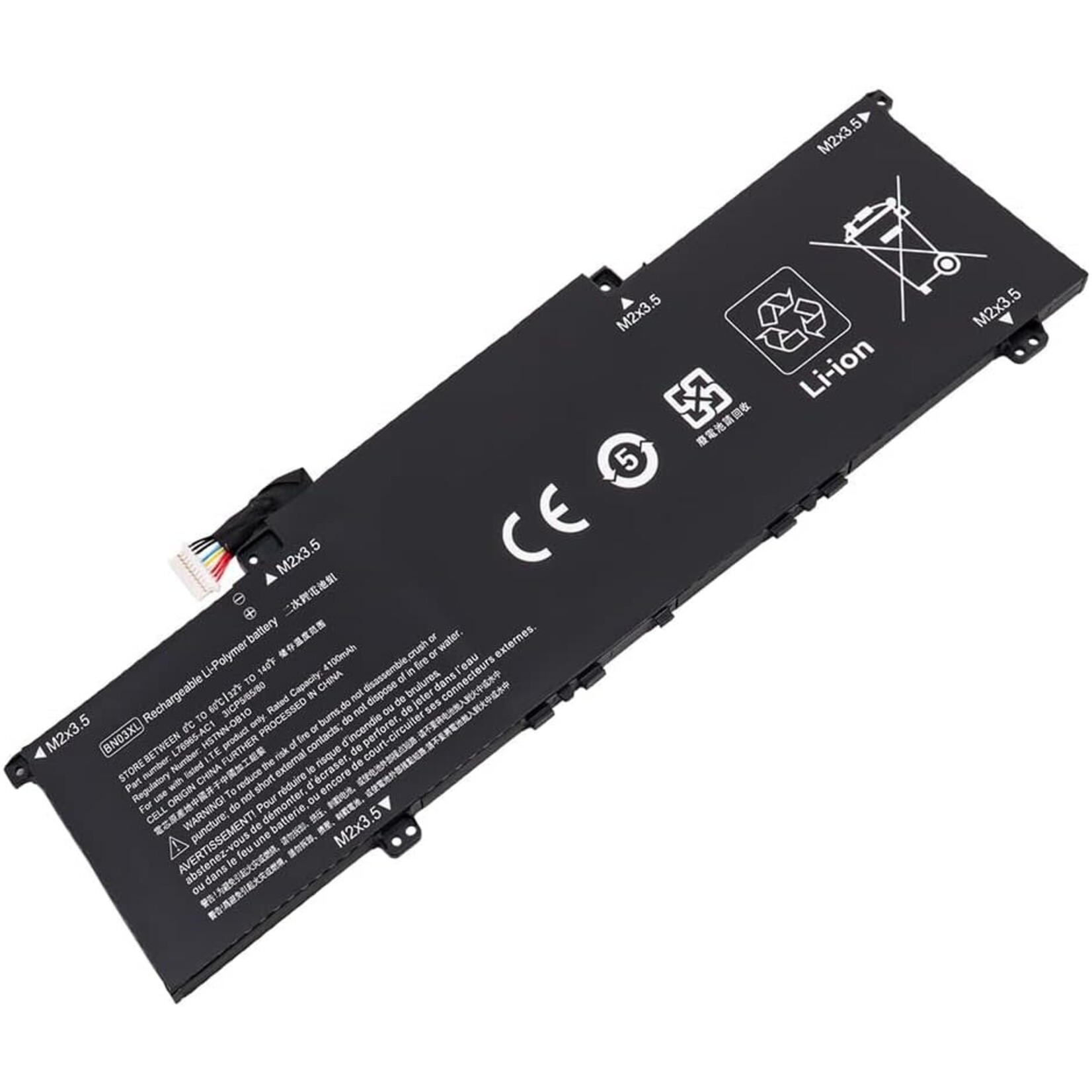 Battery BN03XL HSTNN-DB9N Laptop Battery for HP Envy 17 X360