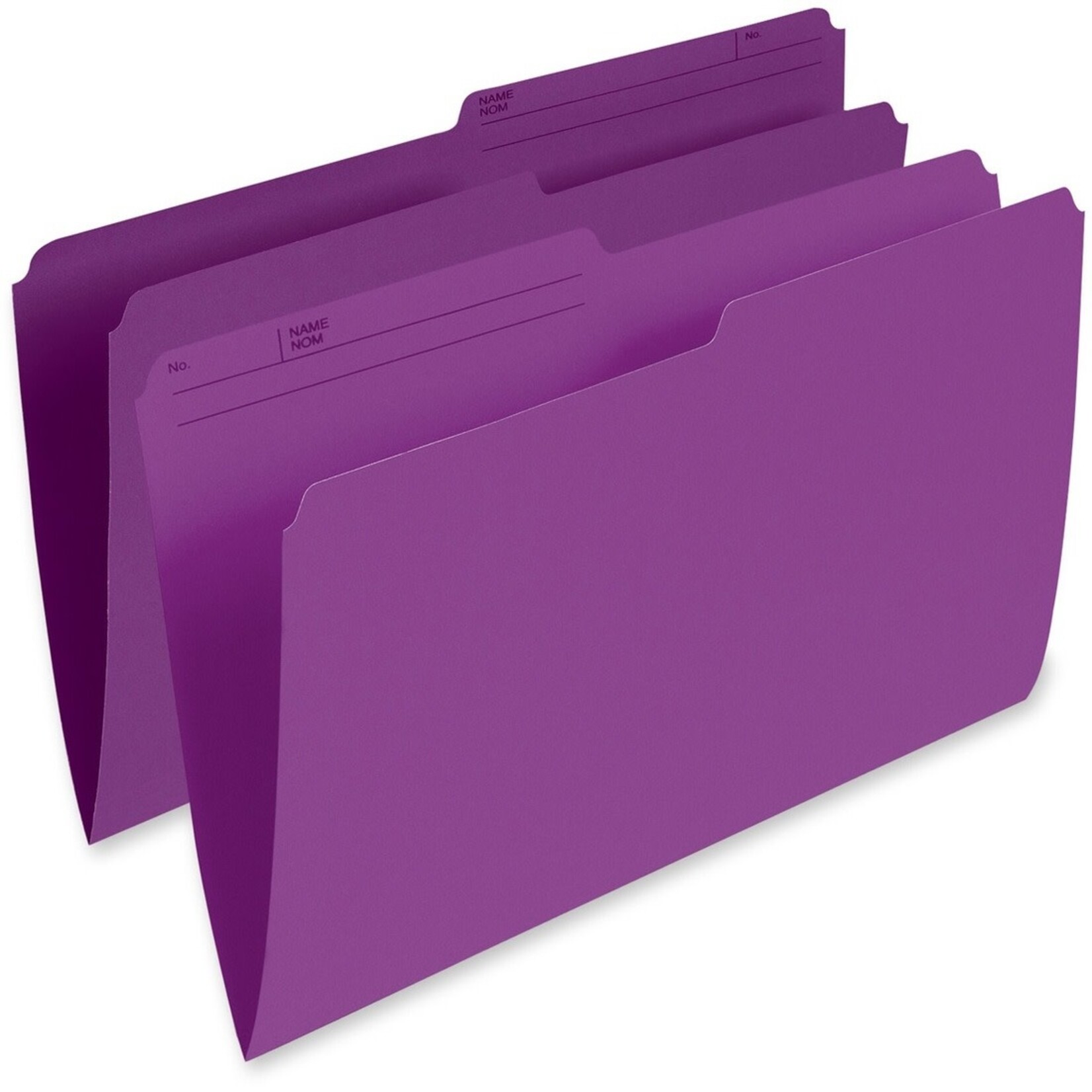 Pendaflex FILE FOLDER-LEGAL 10.5 POINT REVERSIBLE, VIOLET -R615 VIO