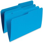 Pendaflex FILE FOLDER-LEGAL 10.5 POINT REVERSIBLE, BLUE -R615 BLU
