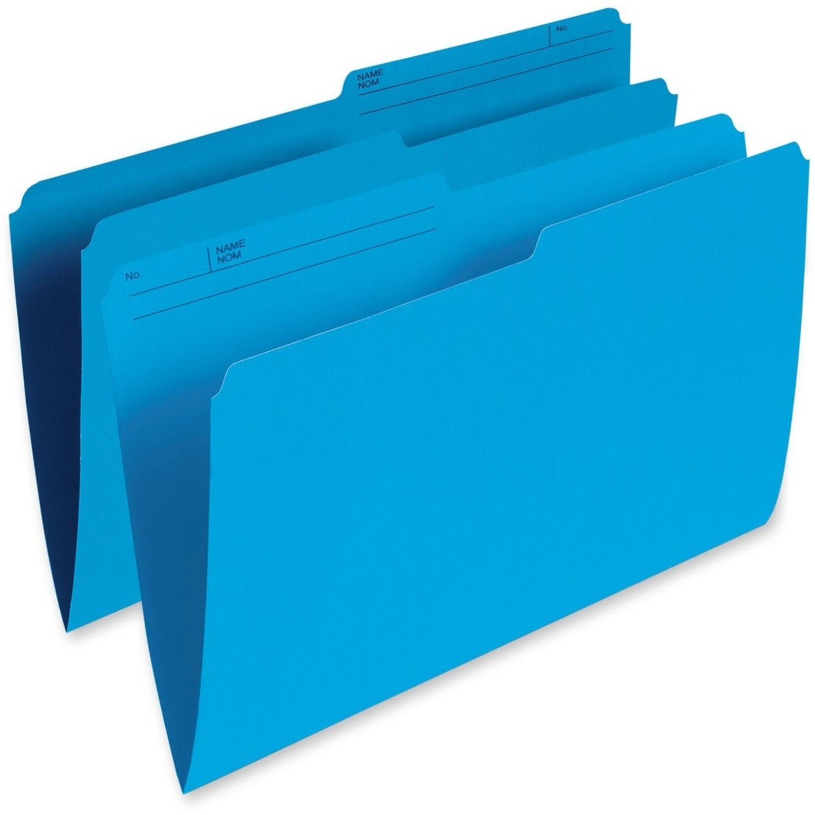 Pendaflex FILE FOLDER-LEGAL 10.5 POINT REVERSIBLE, BLUE -R615 BLU