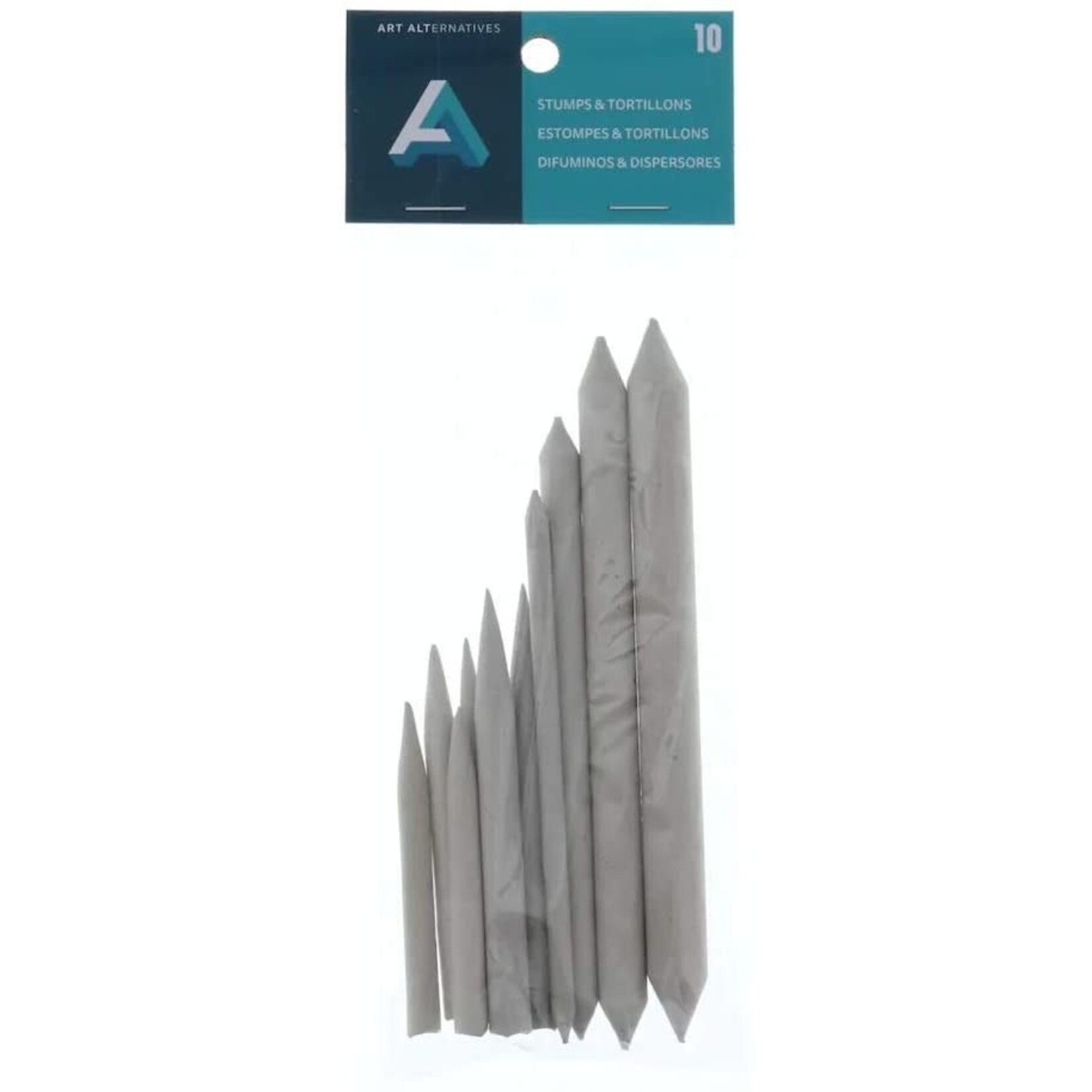 Art Alternative Stumps & Tortillons Set (10pc)