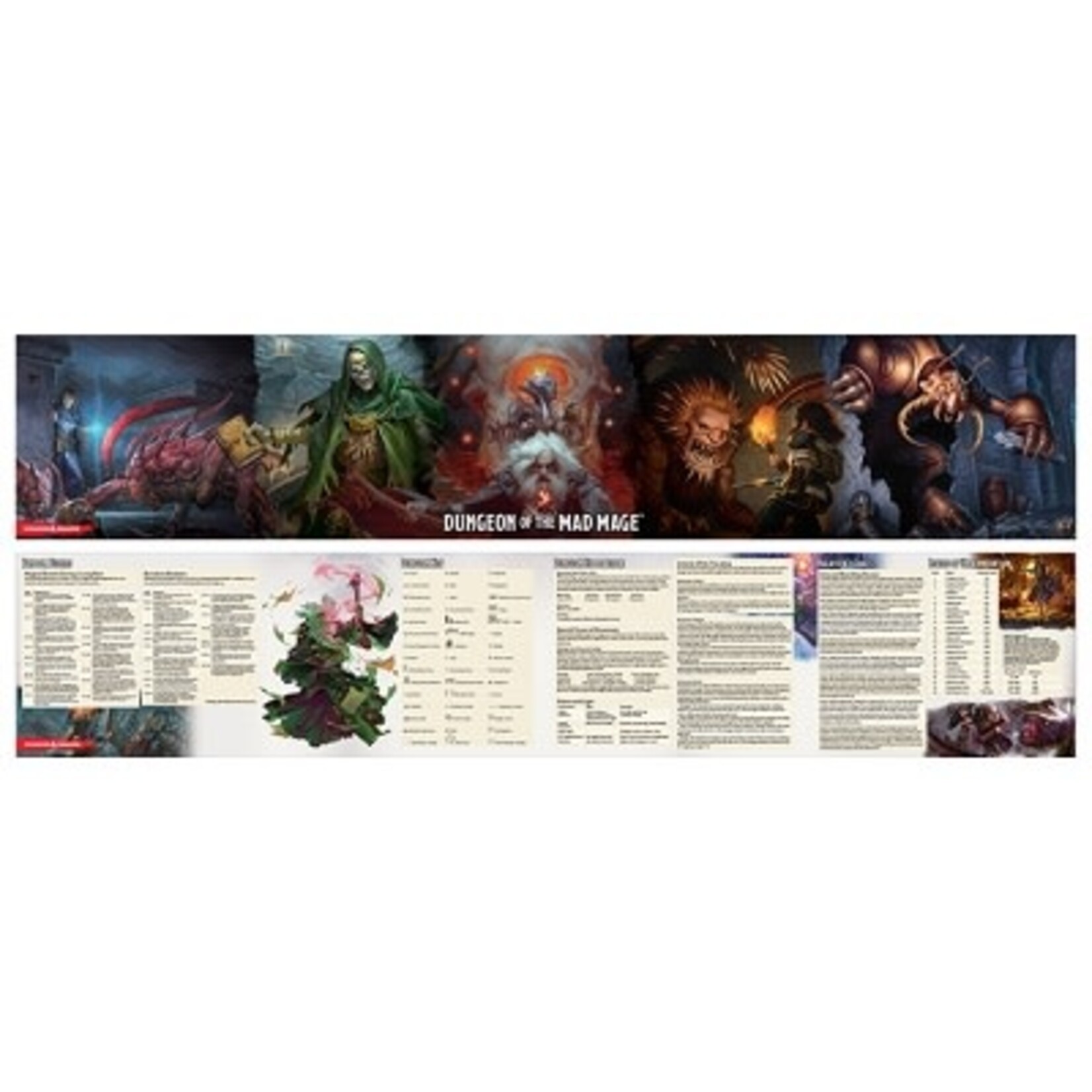 DND DM SCREEN DUNGEON OF THE MAD MAGE (36)