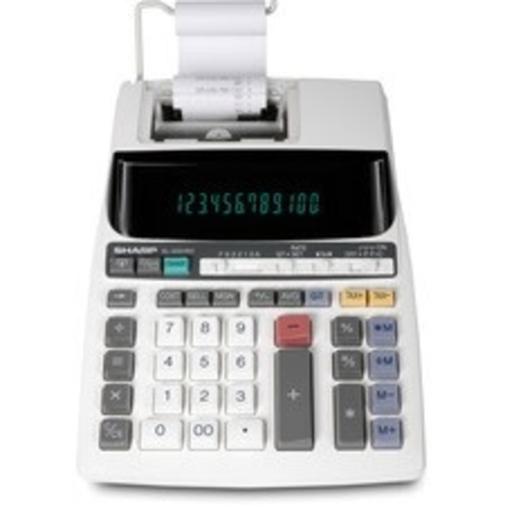 Sharp Sharp 2-Colour Printing Calculator - 12 Digits - AC Supply/Battery Powered CR2032