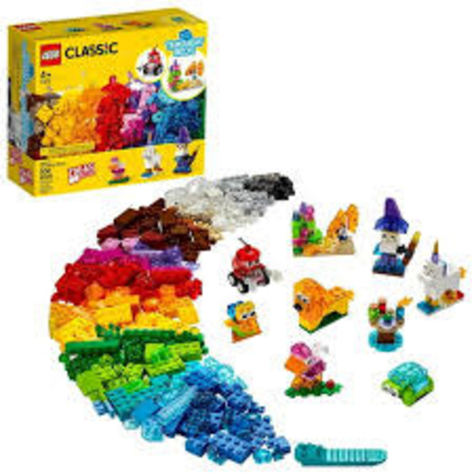 LEGO Classic 11013 Creative Transparent Bricks