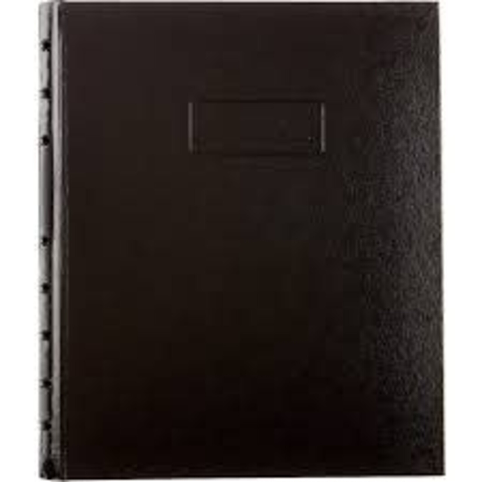Blueline NOTEBOOK-NOTEPRO, 192 PAGE TWIN-WIRE 9.25X7.25 BLACK
