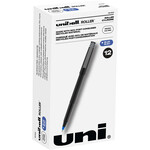 Uni-ball PEN-ROLLER, UNI-BALL ONYX, MICRO 0.5MM BLACK 12/BOX
