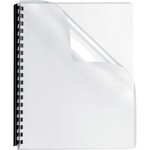 Fellowes BINDING COVER-CLEAR LETTER ROUND CORNER 100/PACK