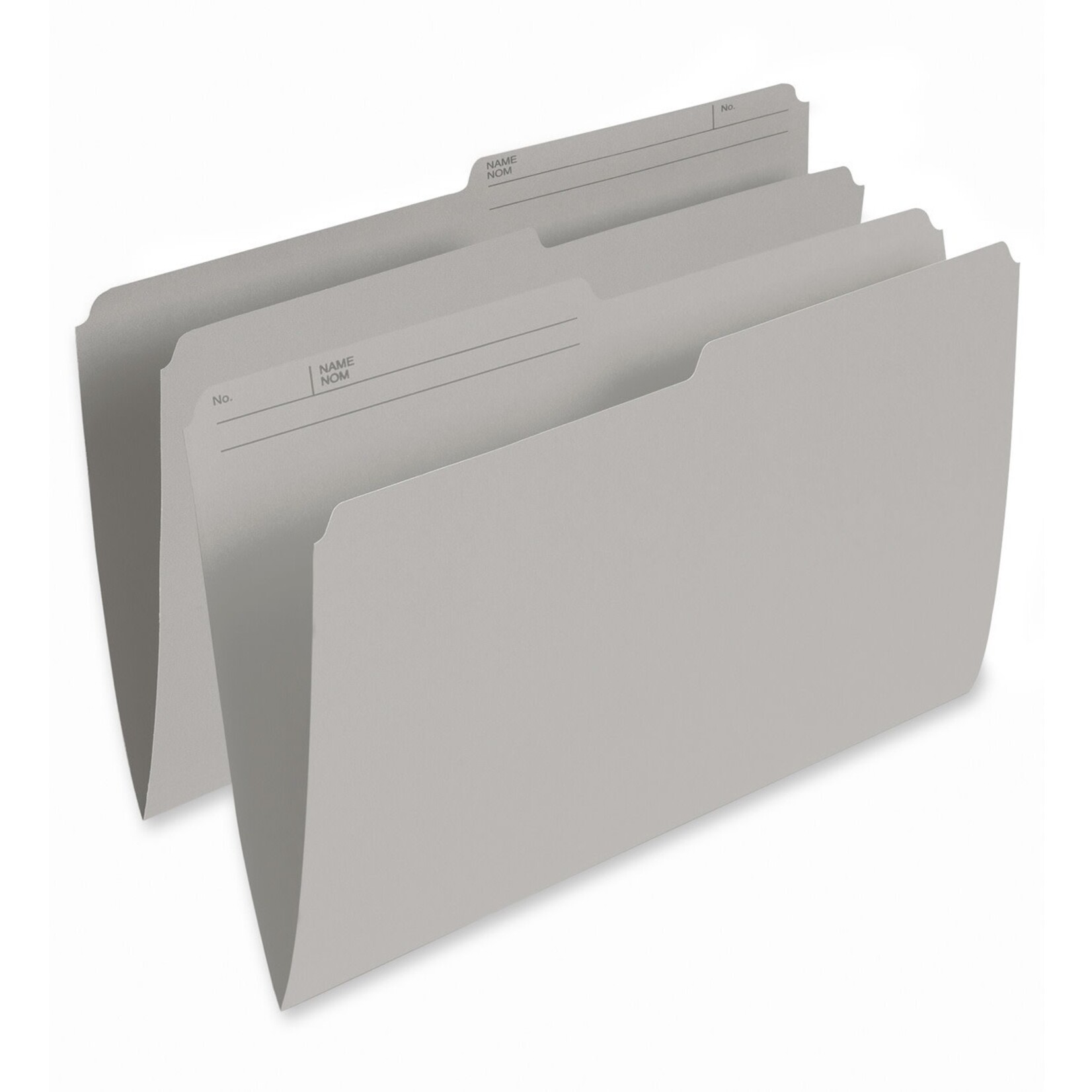 Pendaflex FILE FOLDER-LEGAL 10.5 POINT REVERSIBLE, GREY -R615 GRY