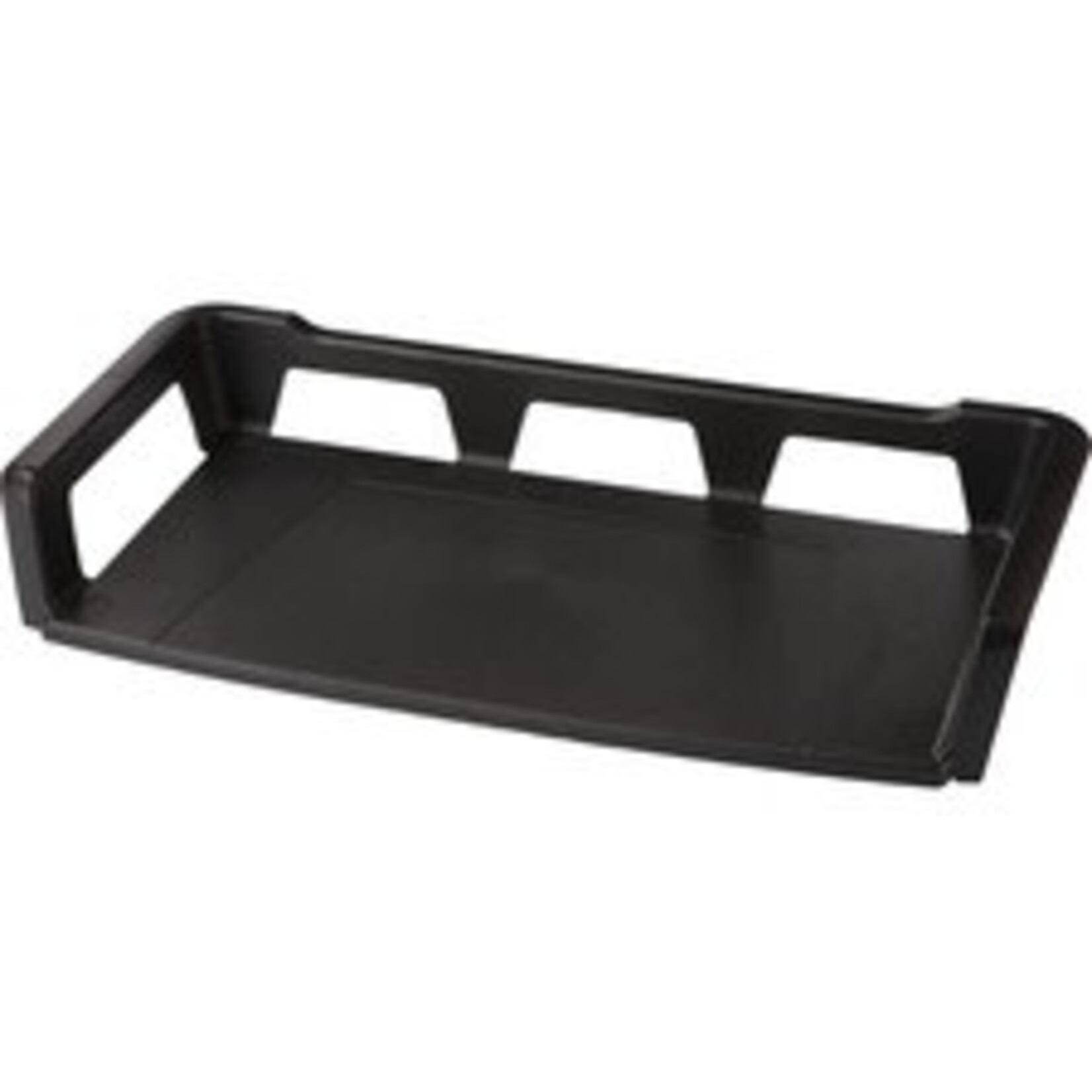 Storex Storex Self Stacking Desk Tray - Legal Size - Black