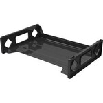 Deflecto Deflecto Sustainable Office Stackable Desk Tray, Black - Plastic, Letter