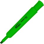 Integra Chisel Desk Liquid Highlighters - Green 12/Box