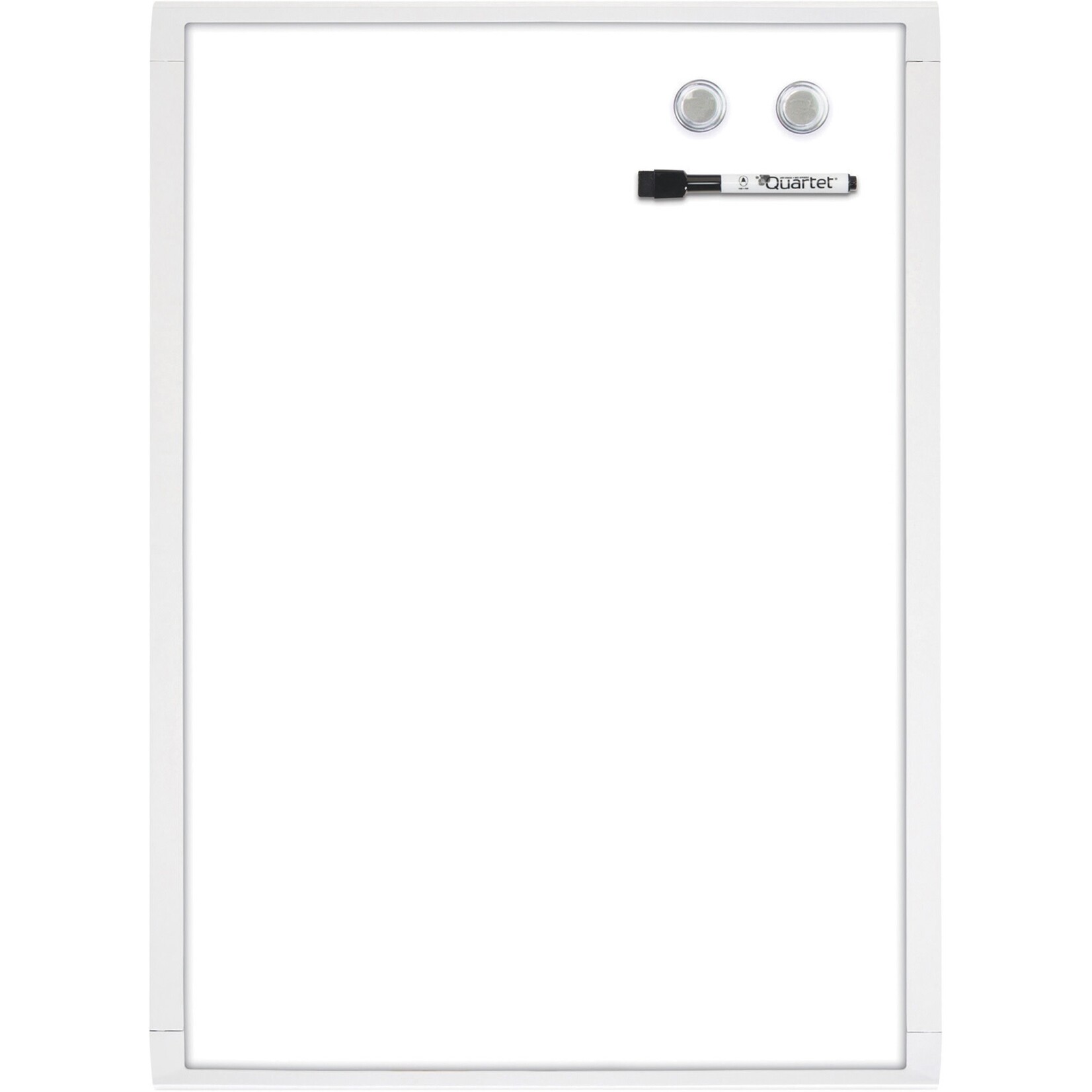 ACCO Brands Quartet Mini Magnetic Dry Erase Board 11''X17'' WHITE FRAME