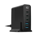 iQ iQ 140W Desktop Charging Station with 3-Type C and 2-Type A