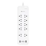 Ultralink Ultralink Performance Surge Protector 10 AC Outlet + 4 USB
