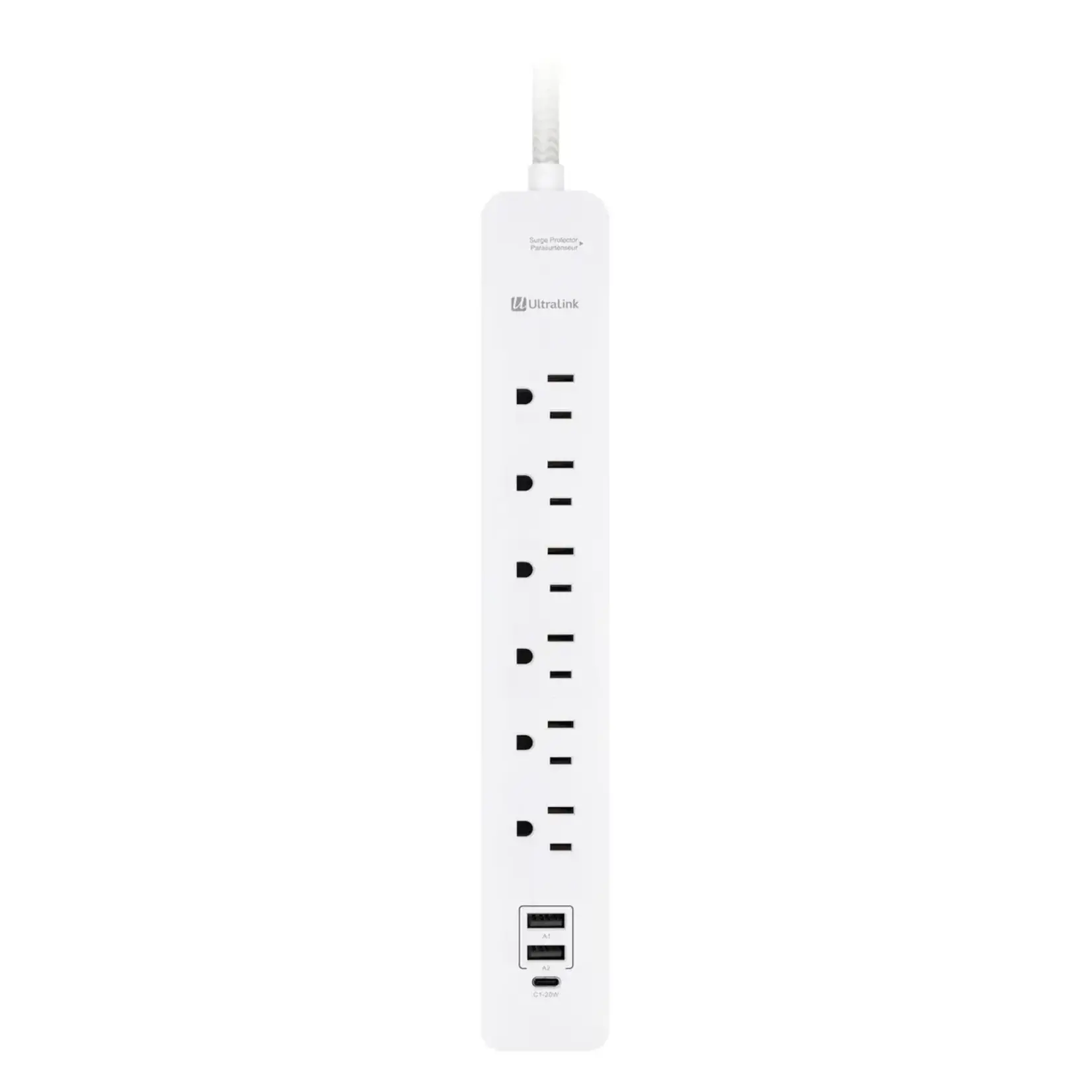 Ultralink Ultralink Performance Surge Protector 6 AC Outlet + 3 USB