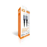 iQ iQ USB Type-C to Lightning Cable - Braided - 1.2m/4ft
