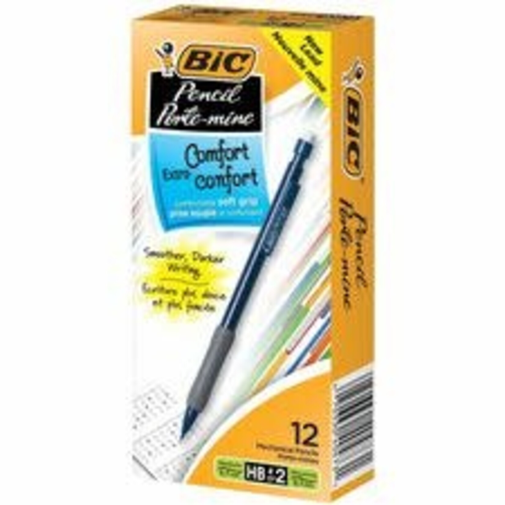 Bic PENCIL-MECHANICAL BIC MATIC GRIP 0.7MM   -MPG11 12/BOX