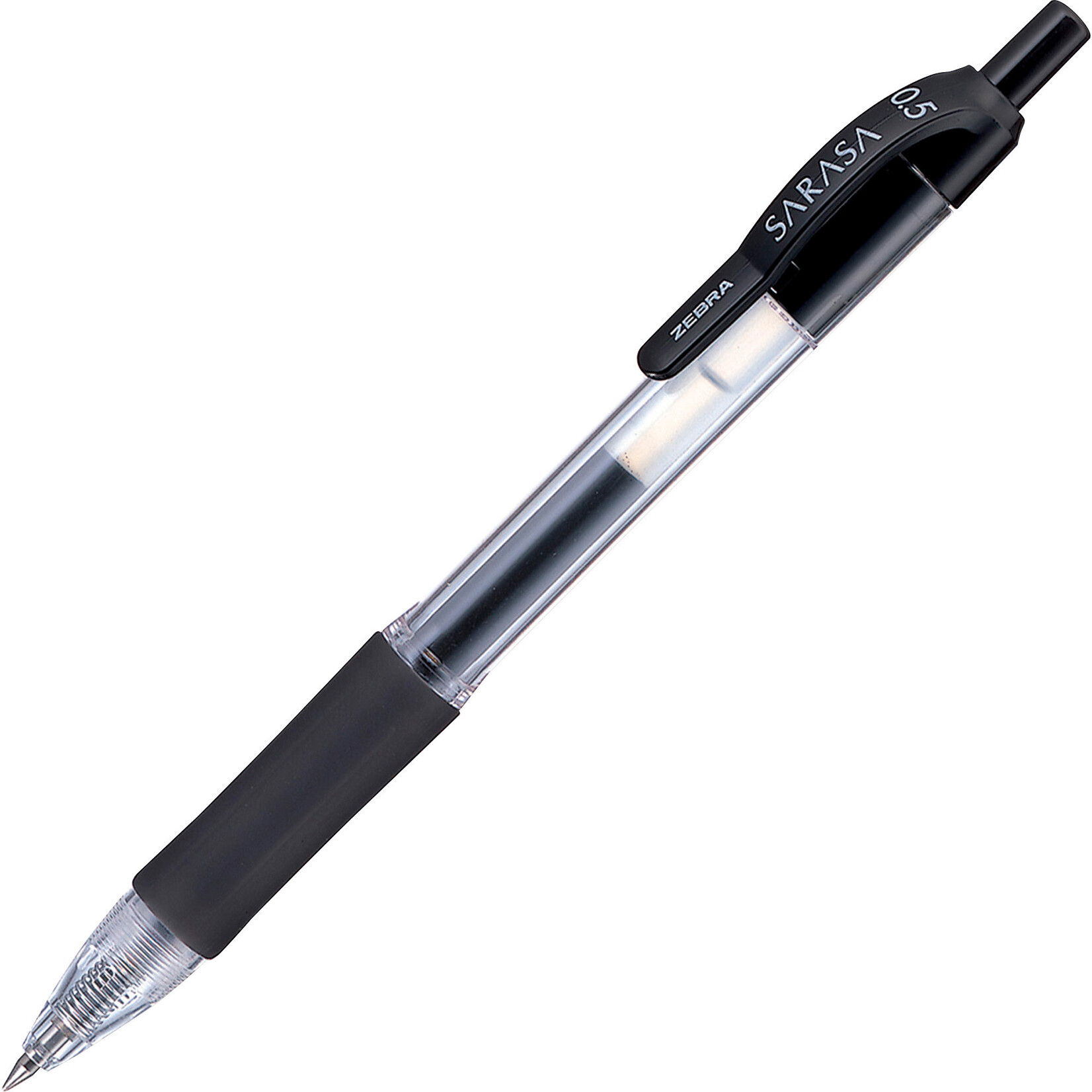 Zebra Pen PEN-RETRACTABLE, SARASA DRY X20 GEL 0.5MM BLACK