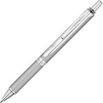 Pentel PEN-RETRACTABLE, ENERGEL RT GEL ROLLER, 0.7MM ALUMINUM