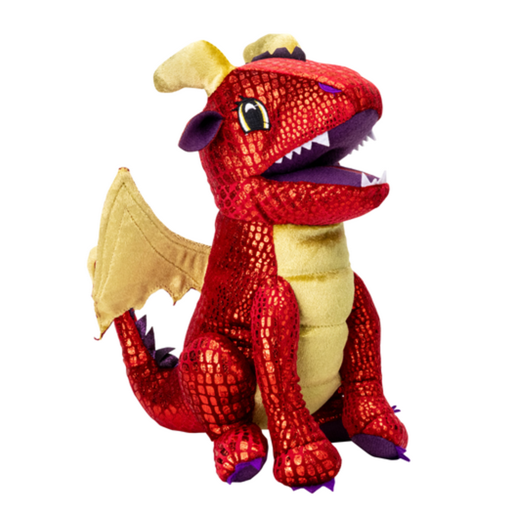 PLUSH DICE BAG RED DRAGON