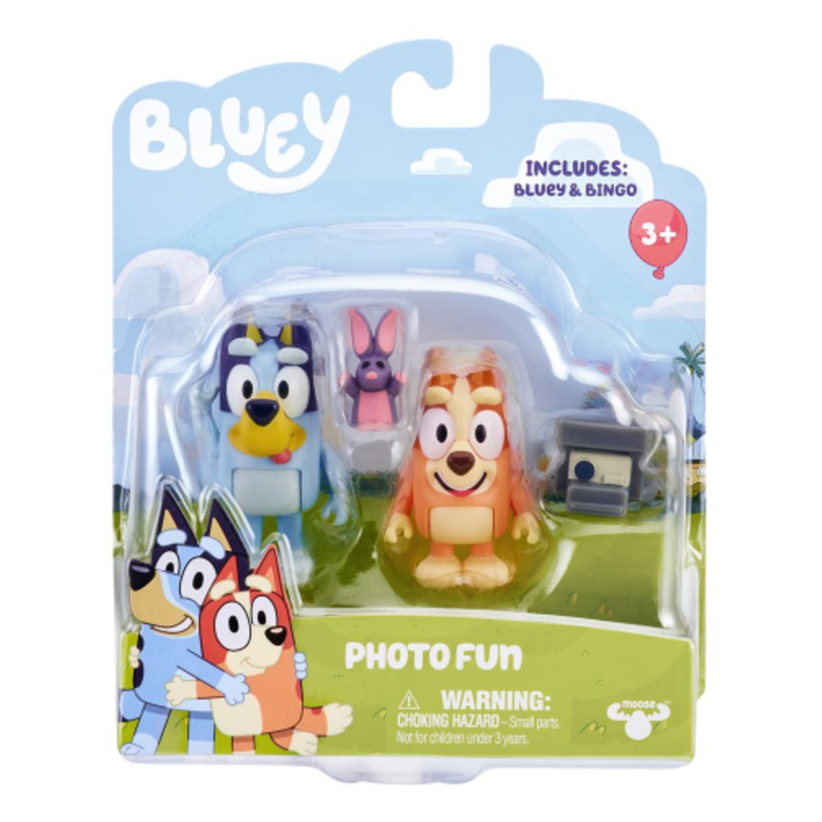 Bluey 2 Piece Figure Set - Assorted